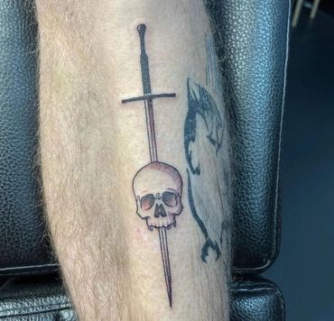 Skull tattoo