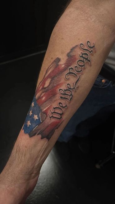 We the people tattoo