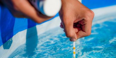 swimming pool chemical balancing testing