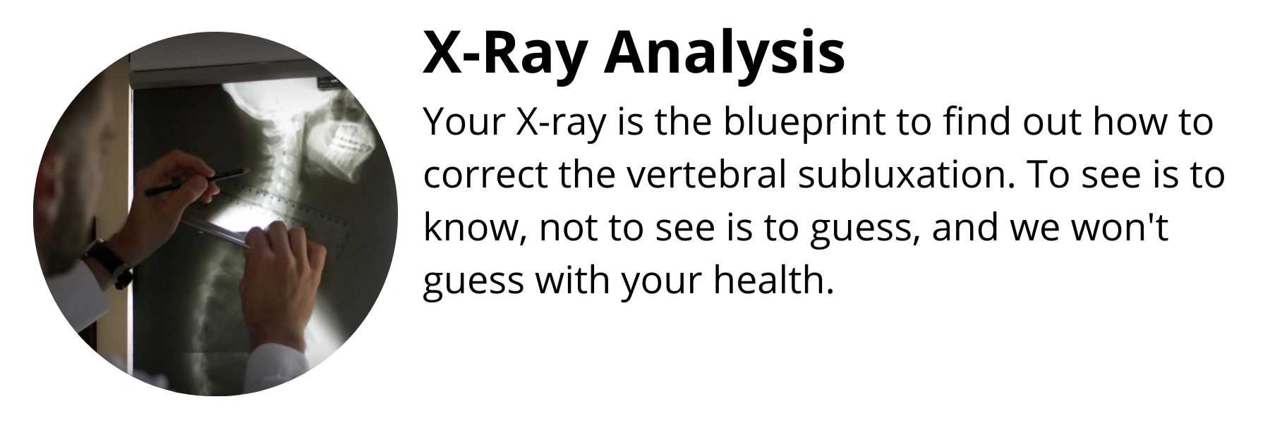 Dr Cram, DeWitt chiropractor uses x-ray to help with back pain, neck pain, headaches, sciatica