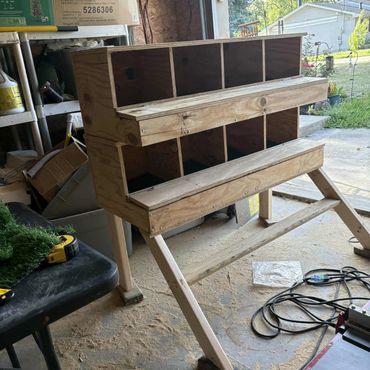 Chicken hotel - rollaway style