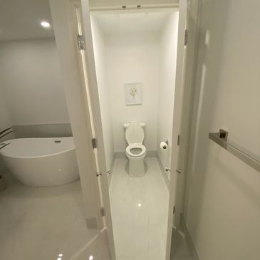 Custom toilet closet