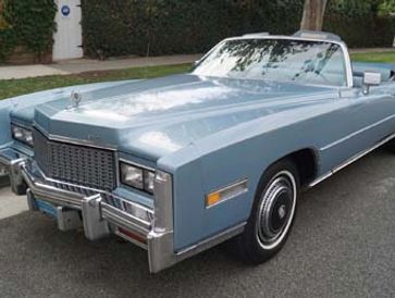 1976 Cadillac  Eldorado Convertible - Blue