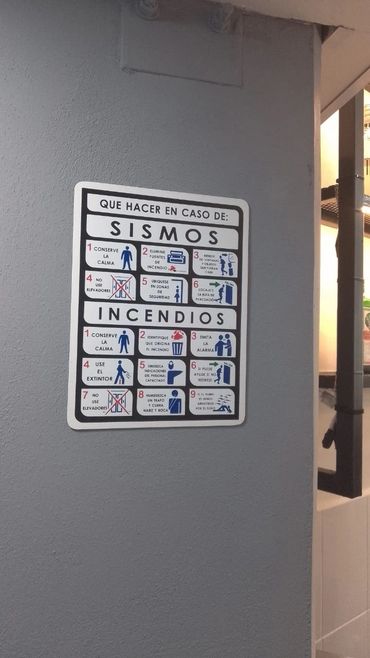 Instalación de señalamientos