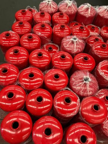 Cilindros de extintores vacíos