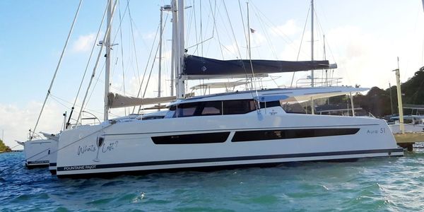What’s Left Fountaine Pajot Aura 51 Luxury Sailing Catamaran Yacht