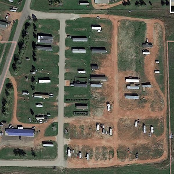 Mobile home park, RV & camping rental lot, Halliday North Dakota