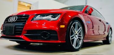 Audi A7 paint correction and ceramic coating.