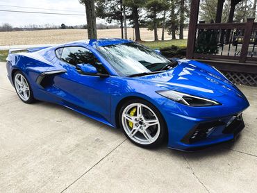 Ceramic coated Corvette