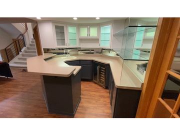 Kitchen finished by Thomspon Quality Painting, residential painting contractor