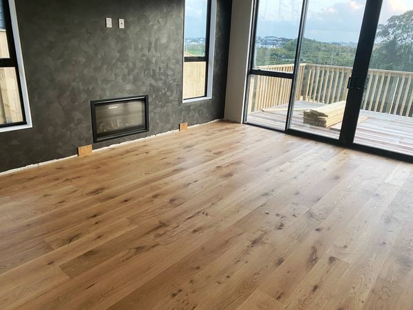 Wood flooring installation for residencial property