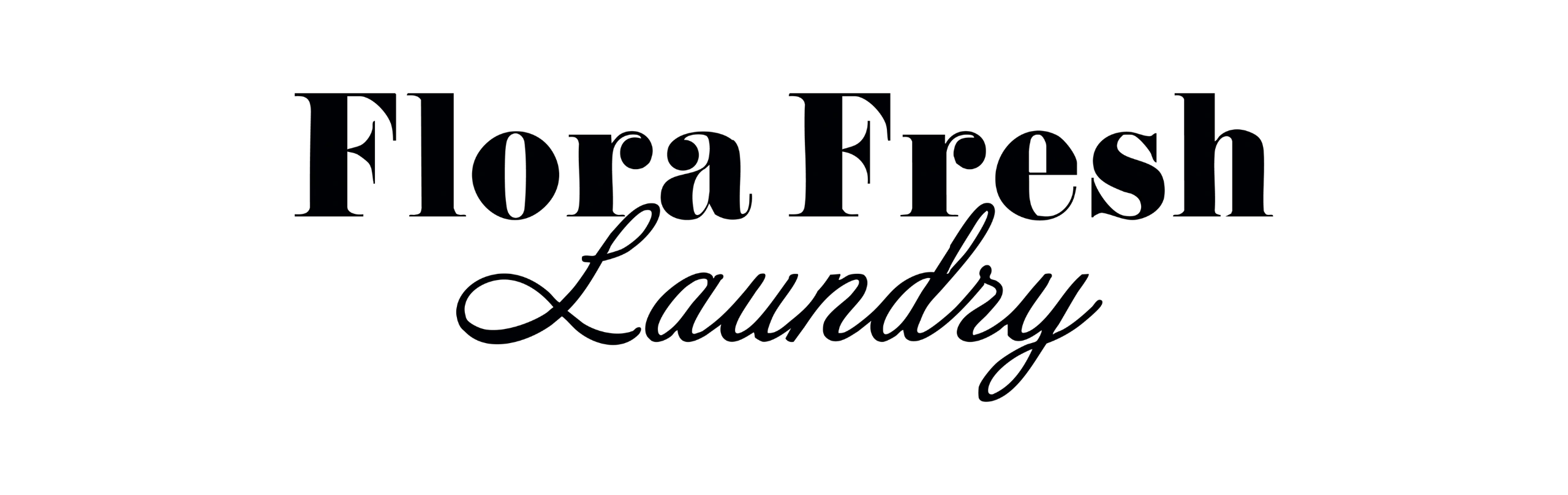 Flora Fresh Laundry Logo