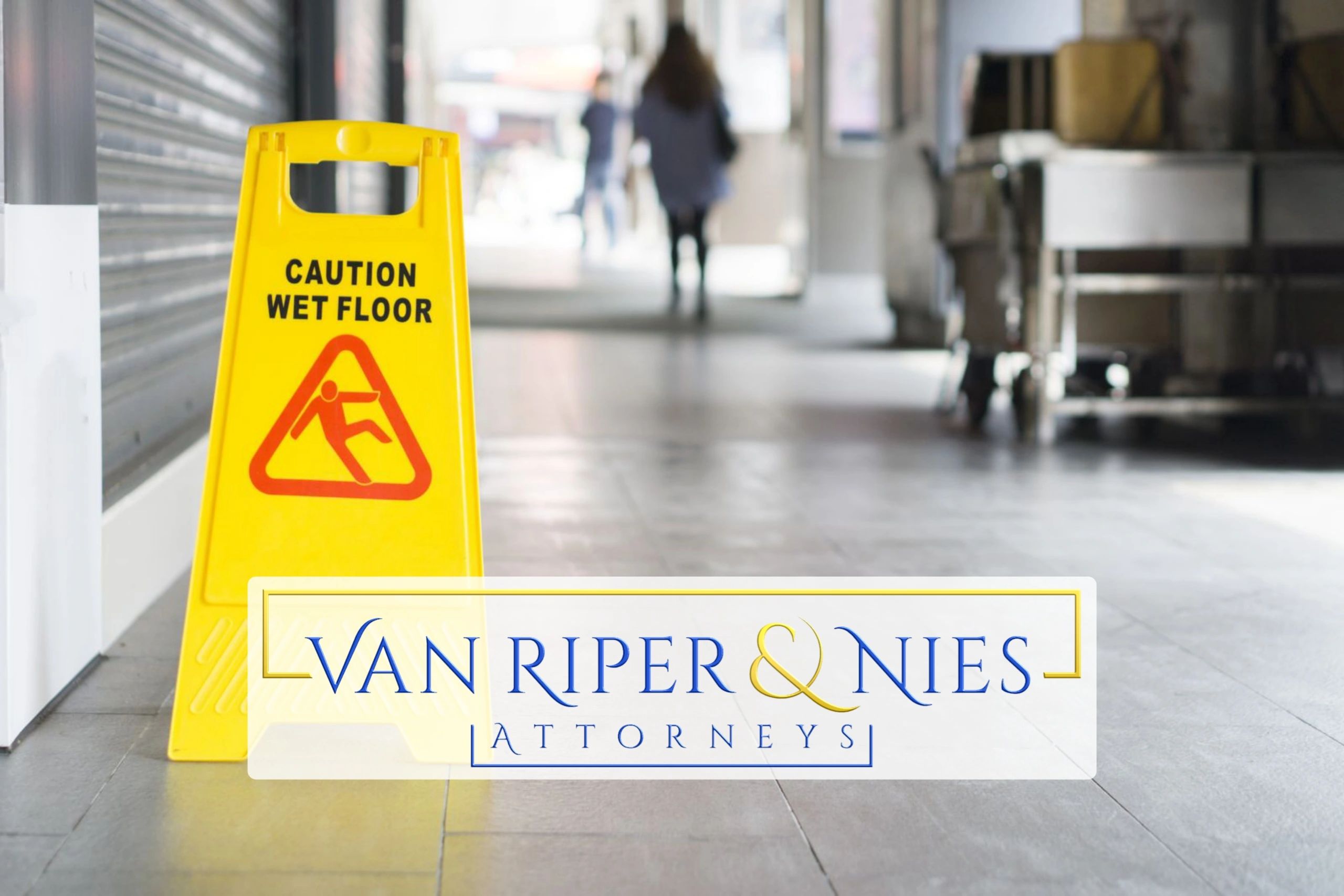Slip and Fall Wet Floor Sign