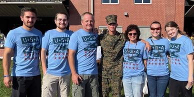 Forringer Family boot camp graduation