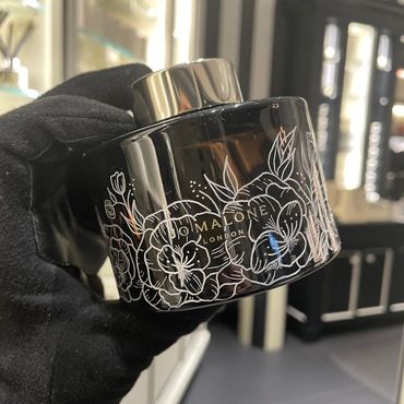 Jo Malone diffuser hand engraved roses san diego