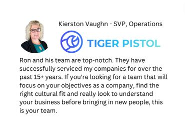 Testimonial Data People Search, Kierston Vaughn, SVP Operations Tiger Pistol