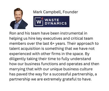 Testimonial Data People Search, Mark Campbell, Founder Budget Dumpster, Dumpsters.com, Waste Dynamic