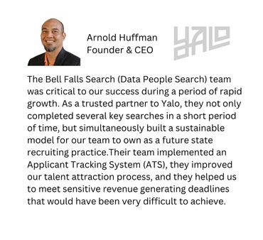 Testimonial Data People Search, Arnold Huffman Founder & CEO Yalo