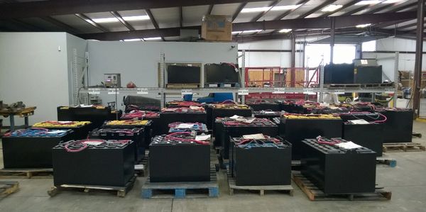 refurbished forklift batteries