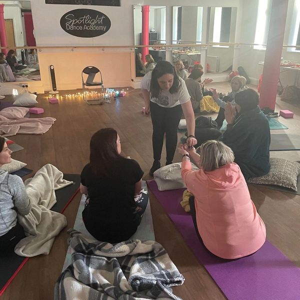 Group Hypnosis collaboration workshop womens retreat 9d breathwork menopause workshop hypnotherapy