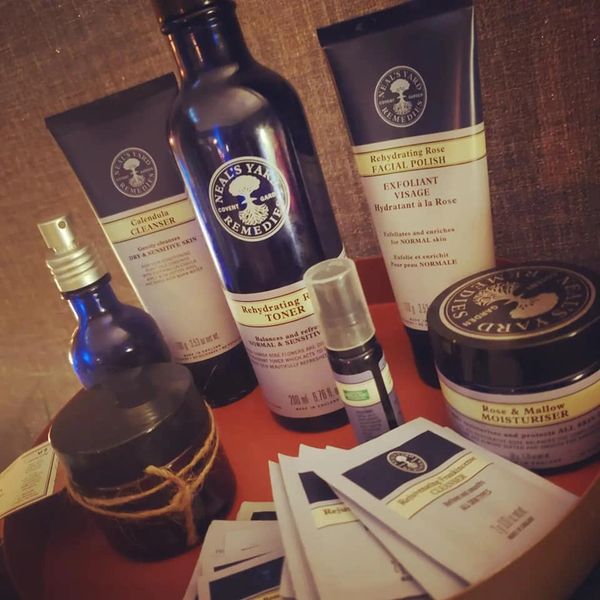 Neals Yard Remedies Organic products NYR ORGANIC SKIN CARE ESSENTIAL OILS ETHICAL PRODUCTS