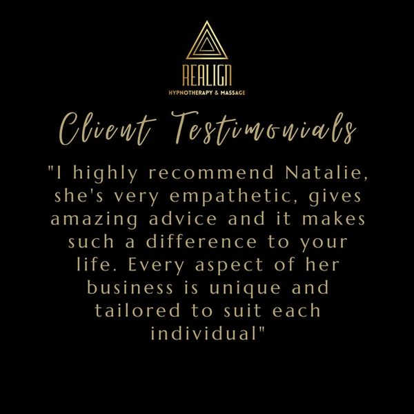 Realign Hypnotherapy review testimonials client feedback 5 star review