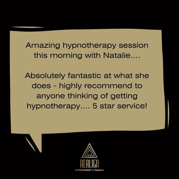 Realign Hypnotherapy review testimonials client feedback 5 star review