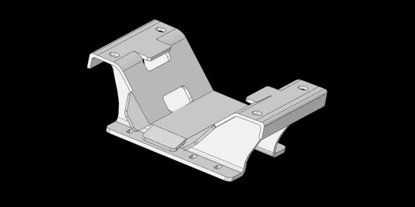 Solid STP product made from 3d scan mesh STL