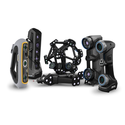 Creaform 3d Scanning lineup