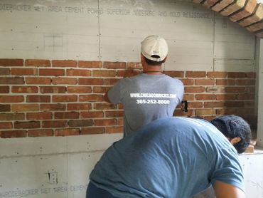 CHICAGO BRICKS BRICKERA® Driveways, Pooldecks, Fireplaces, Chimneys, Fire Bricks, Patios, Walls