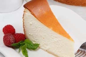Slice of JM Rosen's Original New York Cheesecake