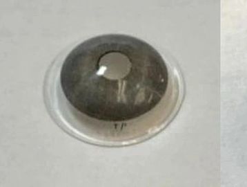 Open Pupil Iris painting on practitioners provided RGP Sclerals Lenses