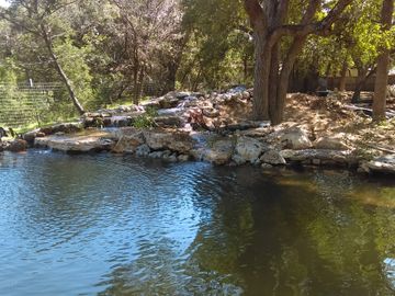 Natural swimming pond whimberly texas