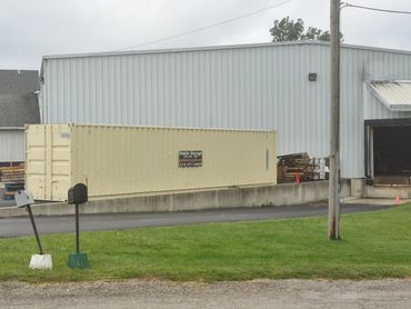 40' Mobile Storage Unit at Business