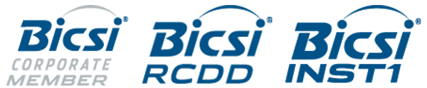 BICSI Corporate Member, RCDD, INSTC