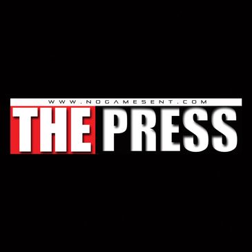 Logo of The Press with website URL