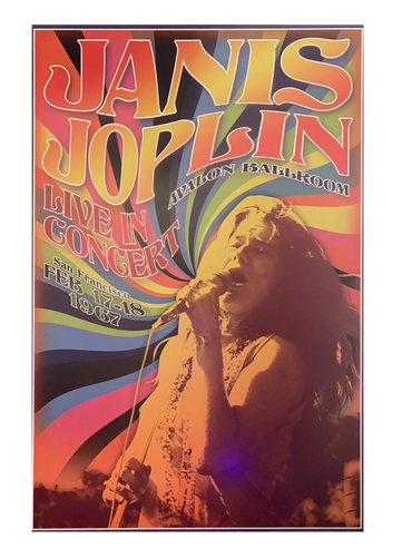 Janis Joplin - avalon ballroom -concert