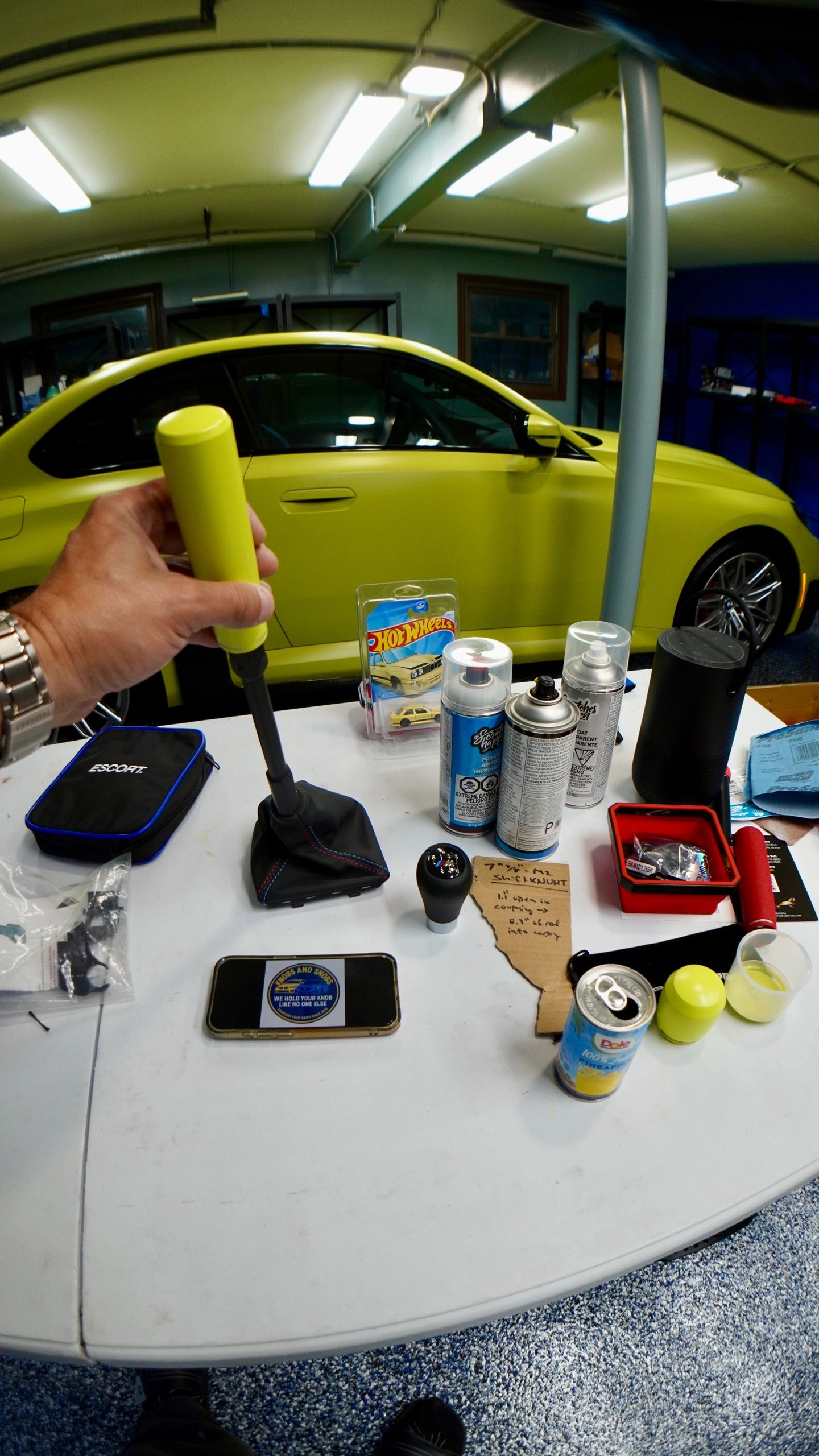 The ShiftKNUHT. A shiftKNUT for German Cars. Custom shift knob extensions to make driving more funer