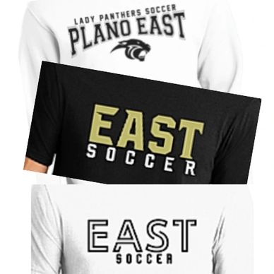 Available in soft-style cotton t-shirt, dry-fit, crewneck and hoodie. Prices range from $22-35.