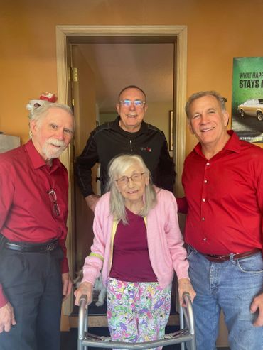 Pulling together as a family to help Mom find her new home!