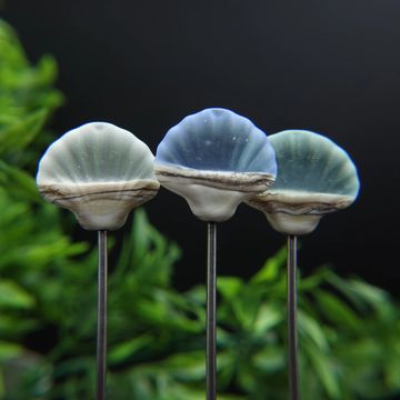 Plant Stake - Seashells
