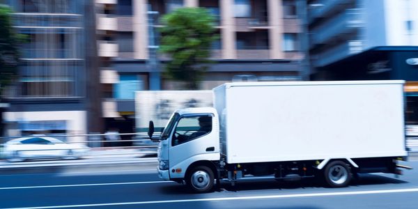 Box truck, over the road, hauling,  general freight