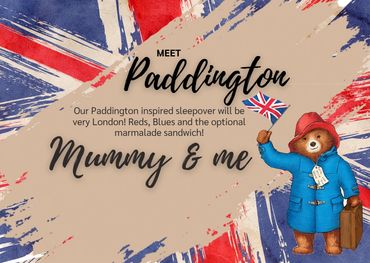 A Paddington Bear inspired sleepover party designed by Tantrums and Tiaras.