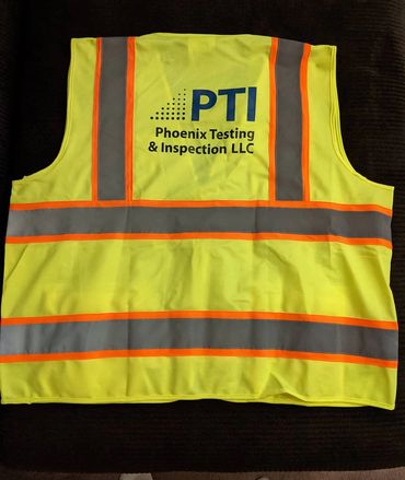 Silkscreened Safety Vest