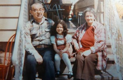 Me and my amazing grandparents!