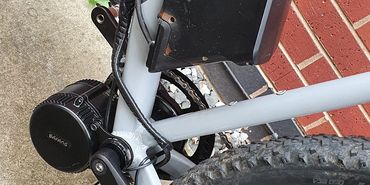 E-bike conversion kit fitting