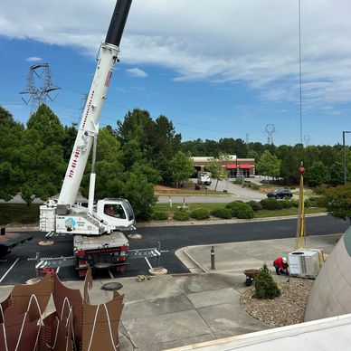 Crane hire service - residential and commercial lifting