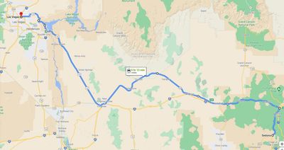 map of route