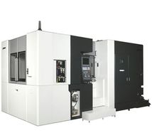 Okuma horizontal CNC mill 4 axis