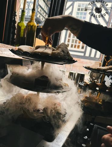 The corner cauldron smokey tearoom